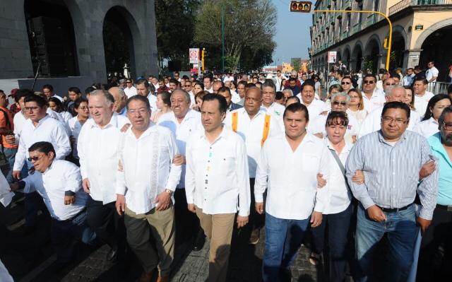 Cuitláhuac García encabezó Desfile del 1 de mayo Crónica del Poder