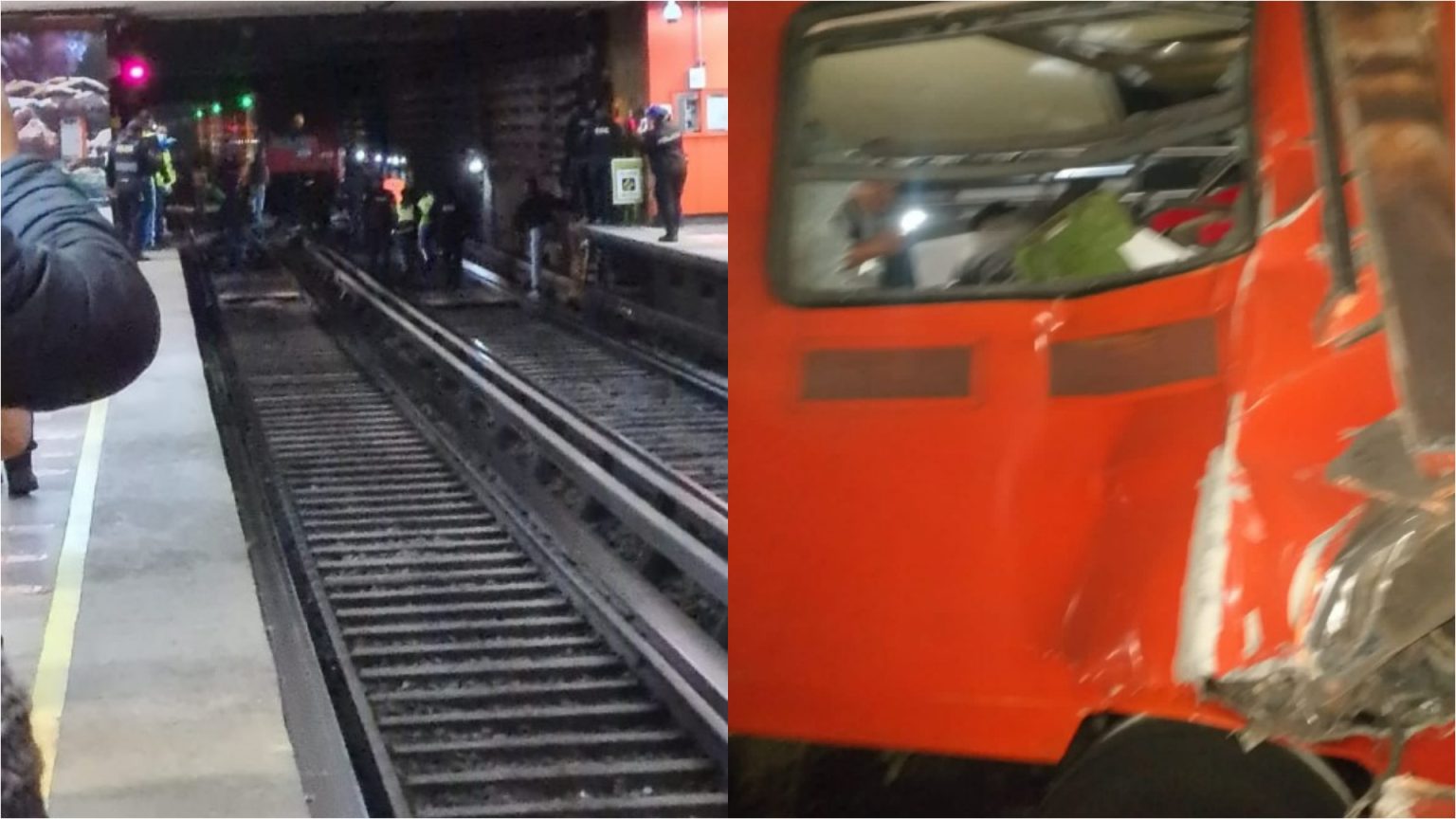 Chocan Trenes En L Nea Del Metro Hay Una Persona Fallecida Y