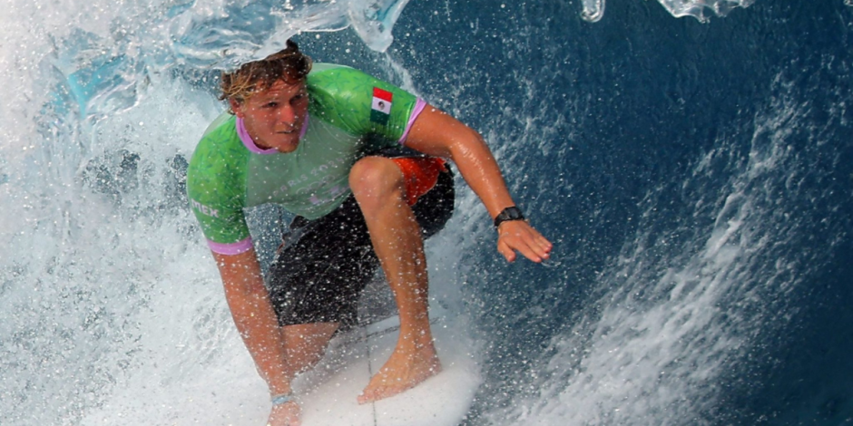 Alan Cleland cae en los octavos de final de surf y le dice adiós a los ...